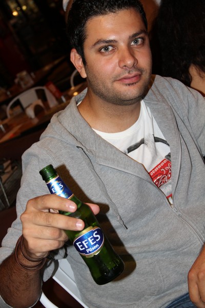 Efes at Caffe Hamra